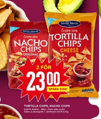 Willys Santa maria nachos erbjuda