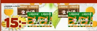 Bonum Matmarknad Läkerol 2-pack erbjuda