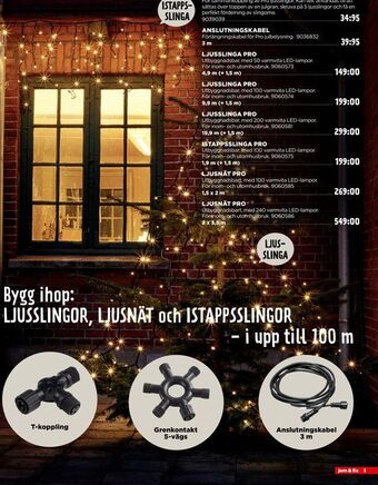 Jem&Fix Ljusnät pro erbjuda