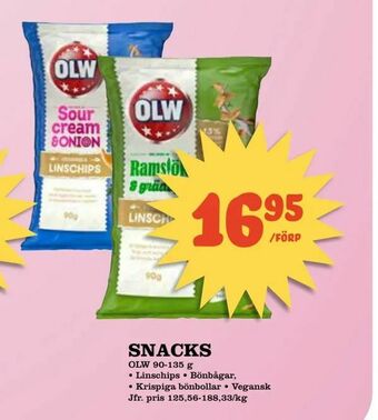 Bonum Matmarknad Snacks erbjuda