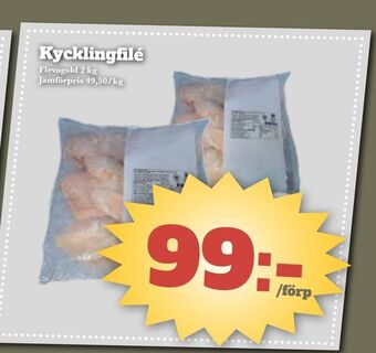 Bonum Matmarknad Kycklingfilé erbjuda