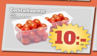 Bonum Matmarknad Cocktailtomater erbjuda