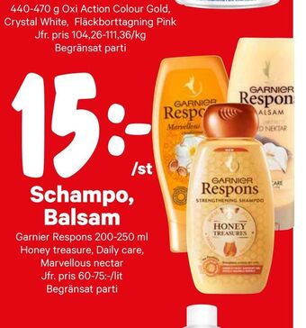 City Gross Schampo, balsam erbjuda