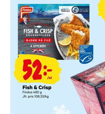 City Gross Fish & crisp erbjuda