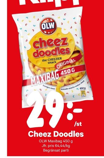City Gross Cheez doodles erbjuda