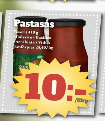 Bonum Matmarknad Pastasås erbjuda