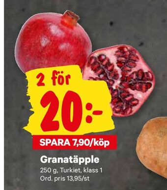 City Gross Granatäpple erbjuda