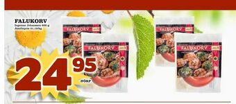 Bonum Matmarknad Falukorv erbjuda