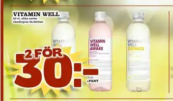 Bonum Matmarknad Vitamin well erbjuda