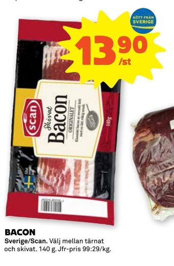 Coop Forum Bacon erbjuda
