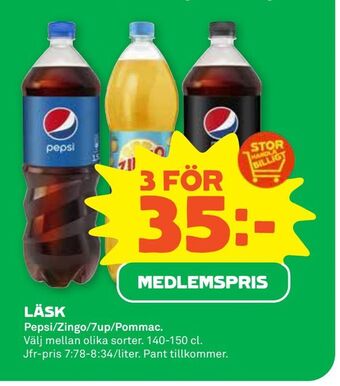 Coop Forum Läsk erbjuda
