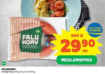Coop Daglivs Falukorv erbjuda