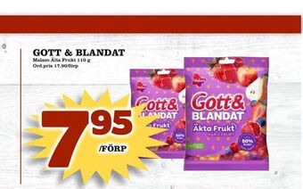 Gott & blandat