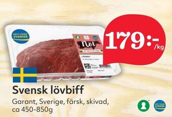 Hemköp Svensk lövbiff erbjuda