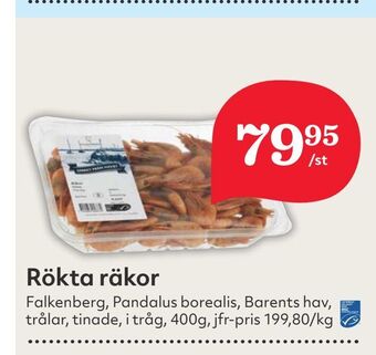 Hemköp Rökta räkor erbjuda