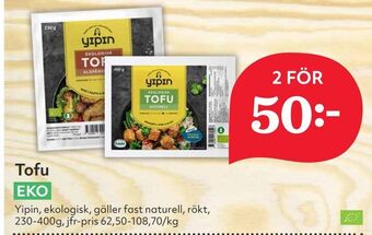 Hemköp Tofu erbjuda