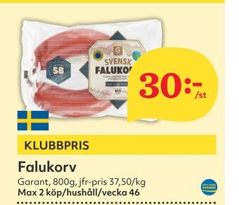 Hemköp Falukorv erbjuda