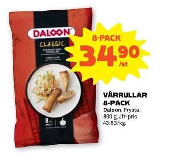 Stora Coop Vårrullar 8-pack erbjuda