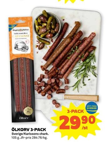 Stora Coop Ölkorv 3-pack erbjuda