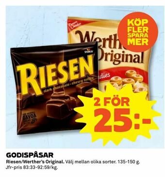 Coop Extra Godispåsar erbjuda