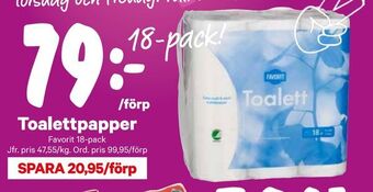 City Gross Toalettpapper erbjuda