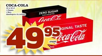 Din Mat Coca-cola erbjuda