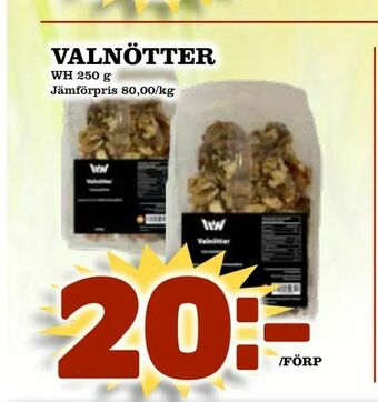 Valnötter