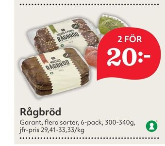 Hemköp Rågbröd erbjuda