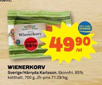 Stora Coop Wienerkorv erbjuda