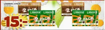 Din Mat Läkerol 2-pack erbjuda
