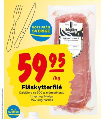 City Gross Fläskytterfilé erbjuda