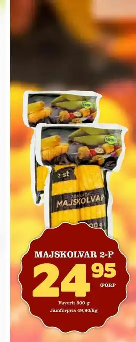 Din Mat Majskolvar 2-p erbjuda