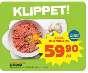 Stora Coop Blandfärs erbjuda