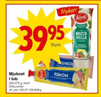 Matöppet Mjukost i tub erbjuda