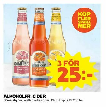 Coop Extra Alkoholfri cider erbjuda