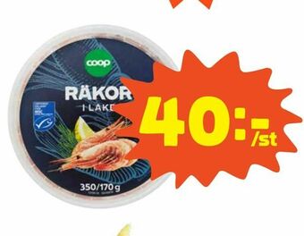 Coop Räkor i lag erbjuda