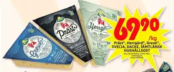 Arla Präst, Herrgård, Grevé, Svecia, Dacke, Jämtlänsk 667-1000g