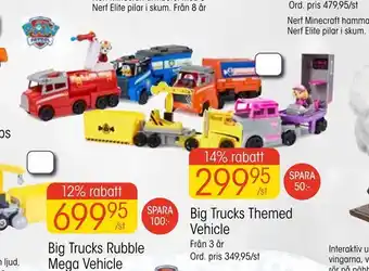 EKO Big trucks themed vehicle erbjuda