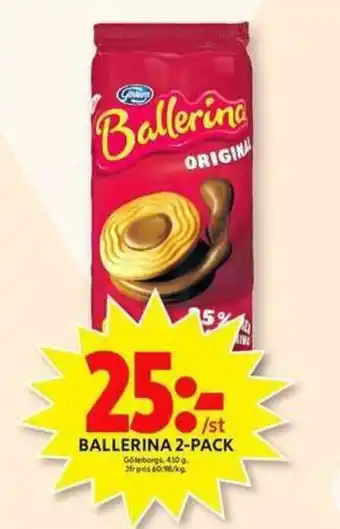 Ballerina 2-Pack 450g