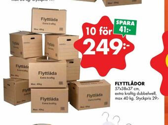 ÖoB Flyttlådor erbjuda