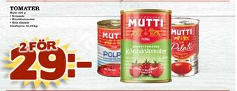 Matdax Tomater erbjuda