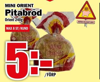 Matdax Pitabröd erbjuda