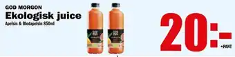 Matdax Ekologisk juice erbjuda