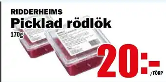 Picklad rödlök