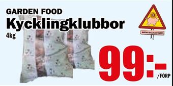 Matdax Kycklingklubbor erbjuda