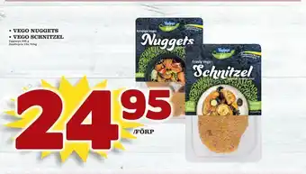minmatbutik Vego nuggets • vego schnitzel erbjuda