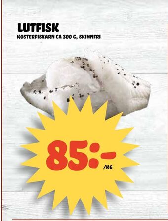 Nelins Lutfisk erbjuda