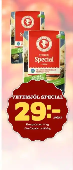 Nelins Vetemjöl special erbjuda
