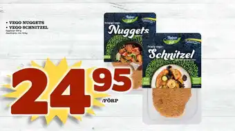 Vego nuggets • vego schnitzel