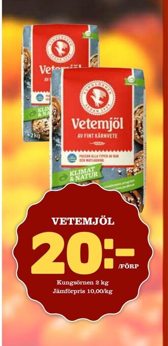 Nelins Vetemjöl erbjuda